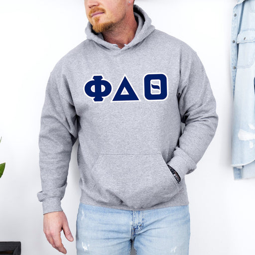 Phi Delta Theta Phi Delta Theta Custom Twill Hooded Sweatshirt