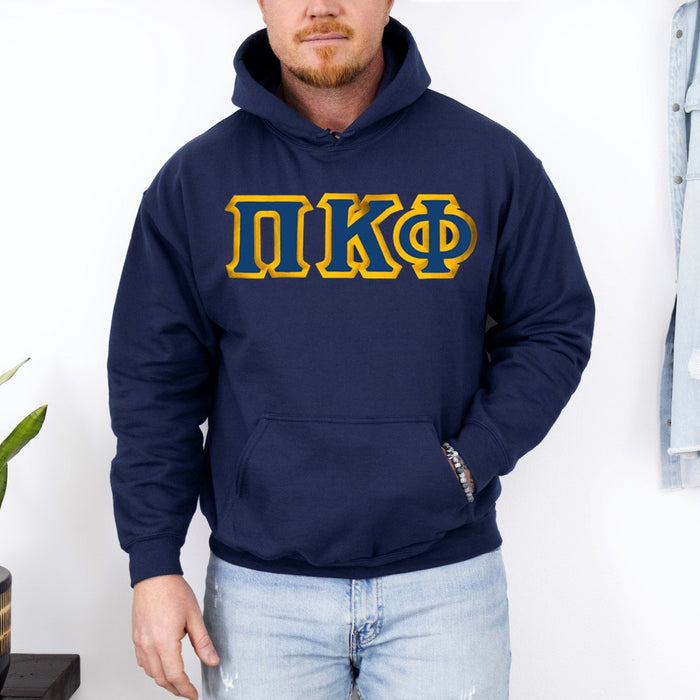 Pi Kappa Phi Custom Twill Hooded Sweatshirt Pi Kappa Phi Custom Twill Hooded Sweatshirt