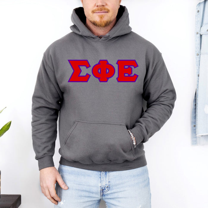 Sigma Phi Epsilon Custom Twill Hooded Sweatshirt Sigma Phi Epsilon Custom Twill Hooded Sweatshirt