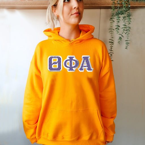 Theta Phi Alpha Theta Phi Alpha Custom Twill Hooded Sweatshirt