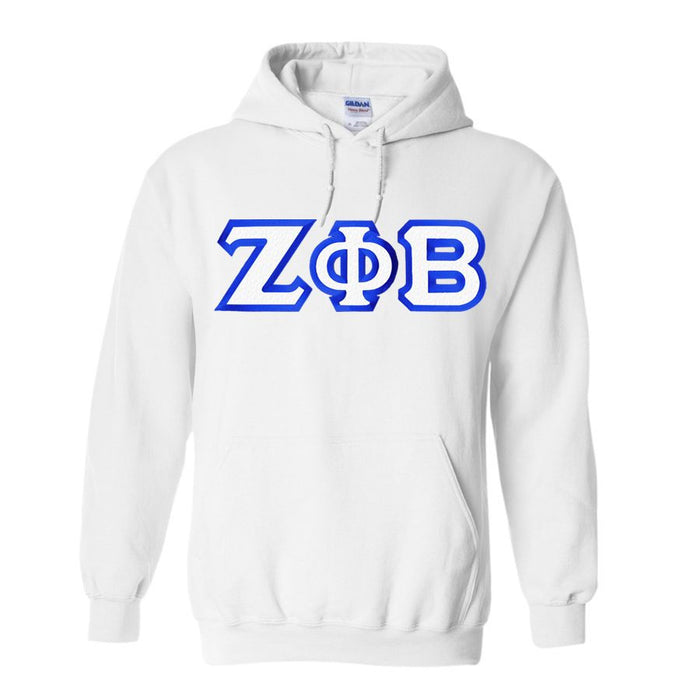 Zeta Phi Beta Custom Twill Hooded Sweatshirt Zeta Phi Beta Custom Twill Hooded Sweatshirt