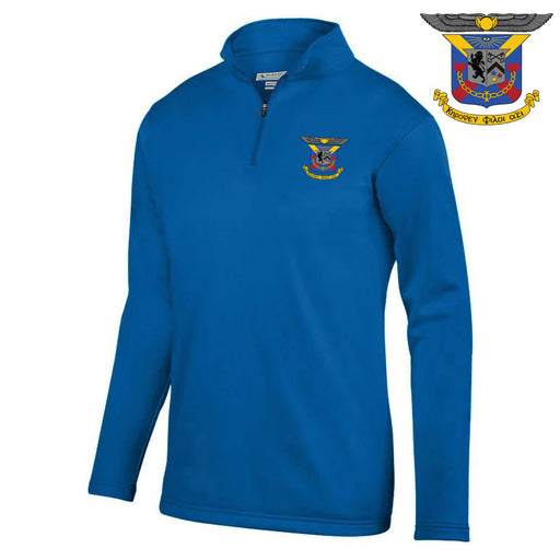 Delta Kappa Epsilon Crest Moisture Wicking Fleece Pullover
