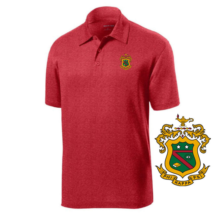 Phi Kappa Psi Crest Contender Polo