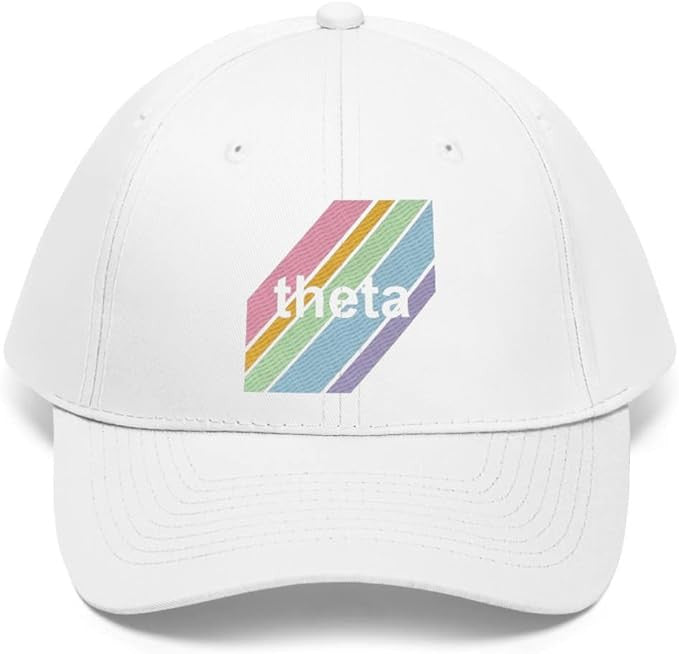 Kappa Alpha Theta Pastel Baseball Hat Kappa Alpha Theta Pastel Baseball Hat