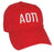 Alpha Omicron Pi Greek Letter Embroidered Hat
