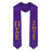Pi Sigma Epsilon Vertical Grad Stole with Letters & Year