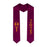 Theta Tau Vertical Grad Stole with Letters & Year
