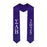 Sigma Lambda Beta Vertical Grad Stole with Letters & Year