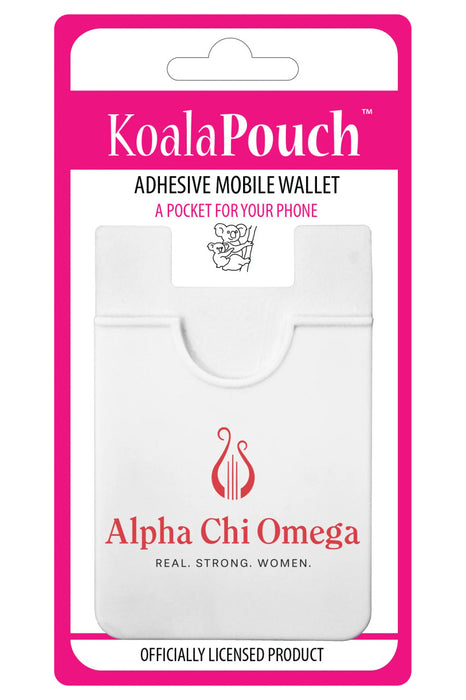Alpha Chi Omega Retro Koala Pouch Alpha Chi Omega Retro Koala Pouch
