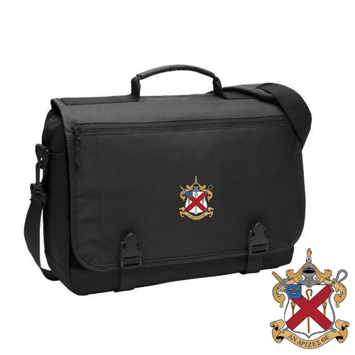 Discount Alpha Chi Rho Messenger Briefcase DISCOUNT-Alpha Chi Rho Messenger Briefcase