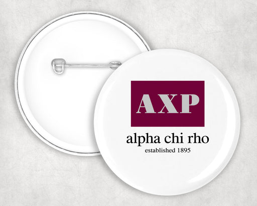 Alpha Chi Rho Alpha Chi Rho Flag Button