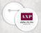 Alpha Chi Rho Flag Button Alpha Chi Rho Flag Button