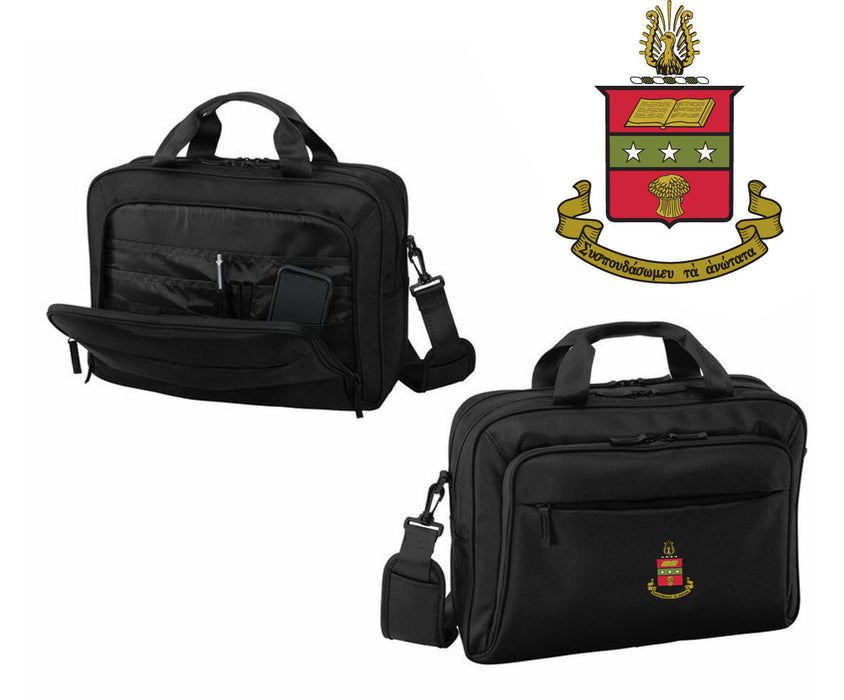 Discount Alpha Chi Omega Crest Shield Briefcase DISCOUNT-Alpha Chi Omega Crest - Shield Briefcase