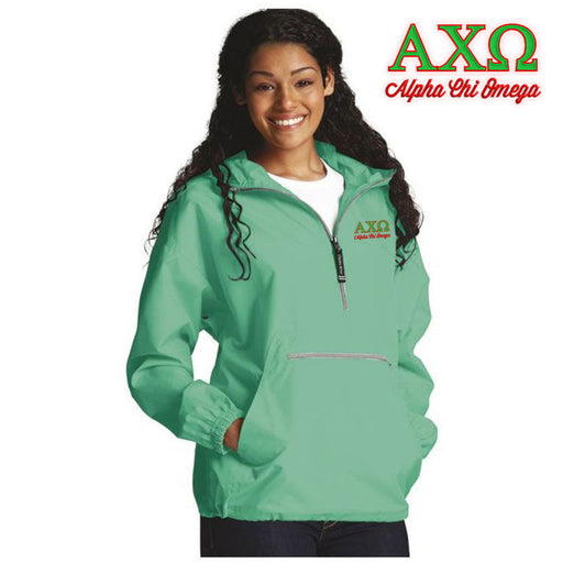Clothing Alpha Chi Omega Pack-N-Go Pullover
