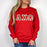 Alpha Chi Omega Lettered Long Sleeve Shirt Alpha Chi Omega Lettered Long Sleeve Shirt