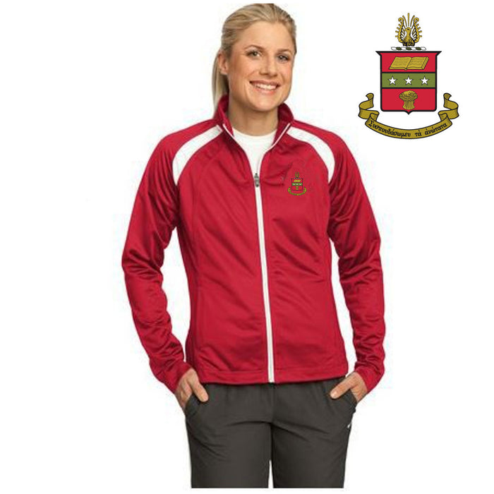 Alpha Chi Omega Crest Shield Track Jacket Alpha Chi Omega Crest - Shield Track Jacket