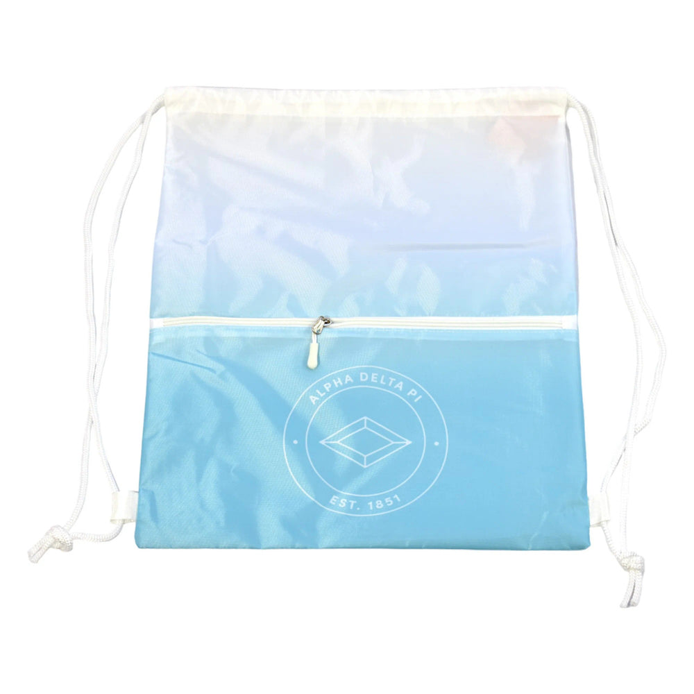 Alpha Delta Pi Drawstring Cinch Bag Alpha Delta Pi Drawstring Cinch Bag