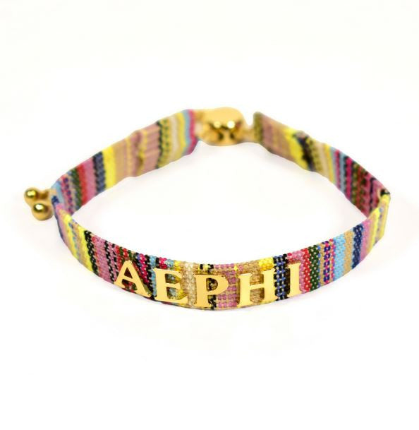 Alpha Epsilon Phi Woven Bracelet Alpha Epsilon Phi Woven Bracelet