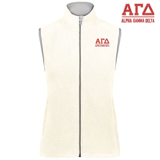 Alpha Gamma Delta Alpine Sweater Fleece Vest
