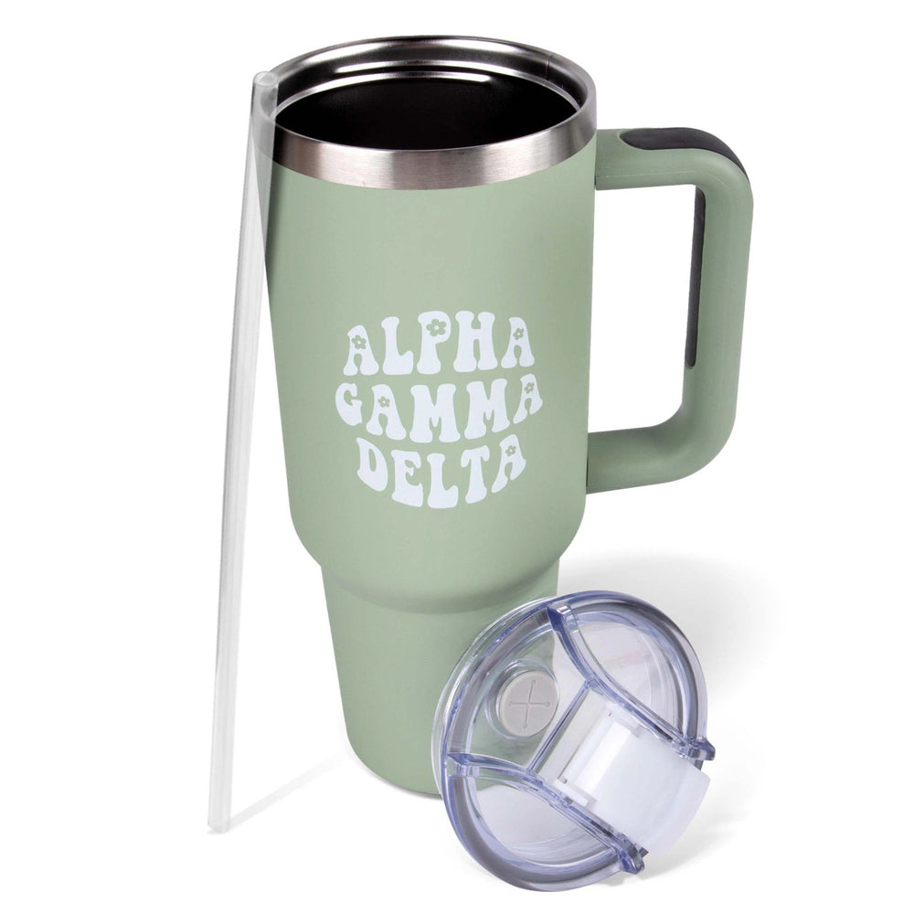 Alpha Gamma Delta 40oz Tumblers Alpha Gamma Delta 40oz Tumblers