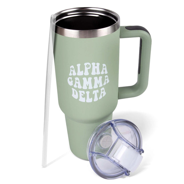 Alpha Gamma Delta 40oz Tumblers Alpha Gamma Delta 40oz Tumblers