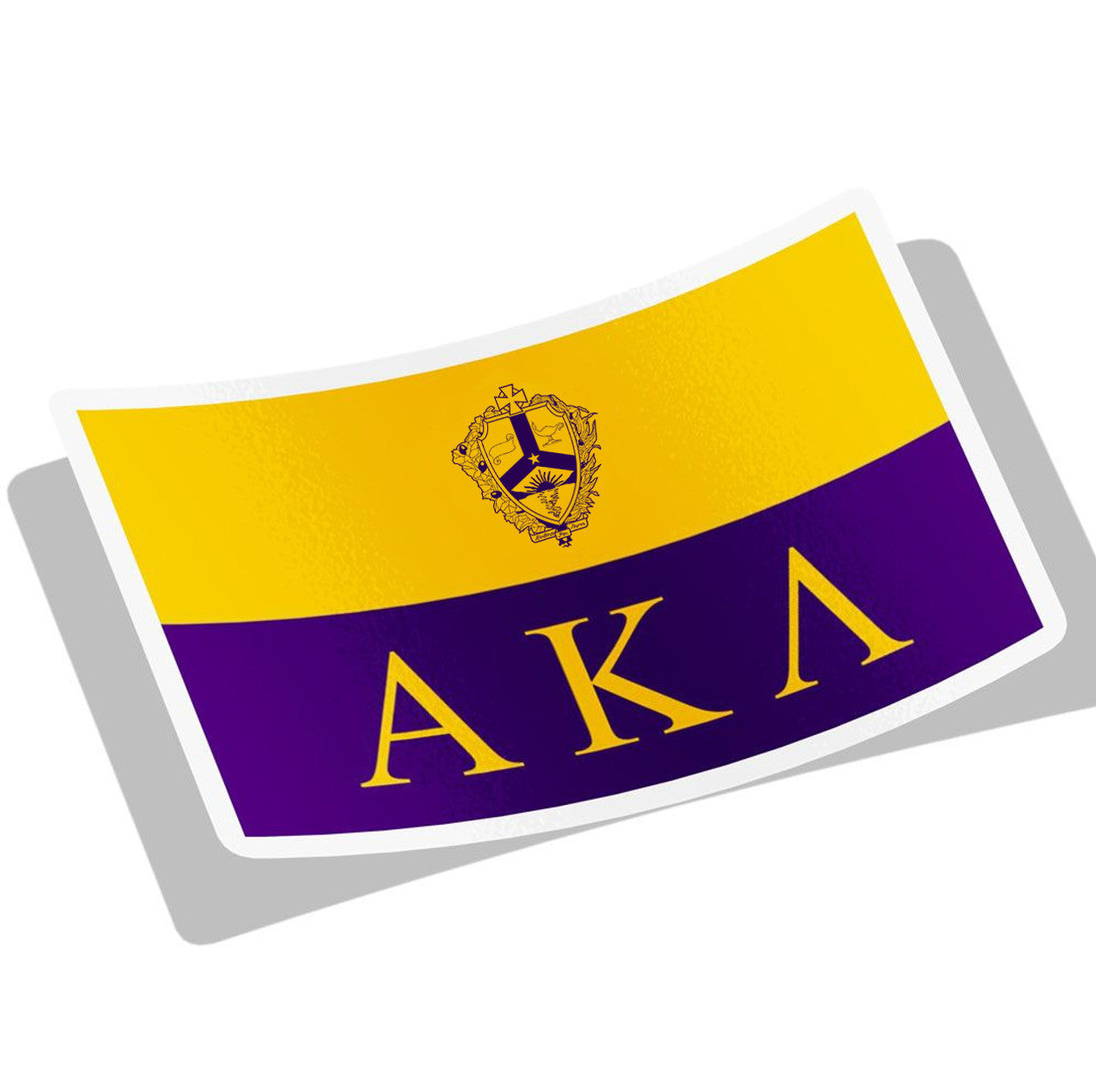 Alpha Kappa Lambda Flag Decal Sticker Alpha Kappa Lambda Flag Decal Sticker