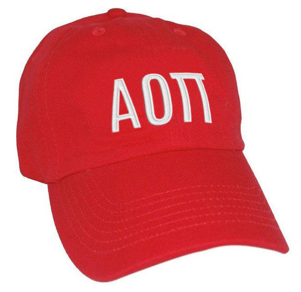 Alpha Omicron Pi Greek Letter Hat Alpha Omicron Pi Greek Letter Hat