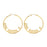 Alpha Omicron Pi Hoop Earrings Alpha Omicron Pi Hoop Earrings
