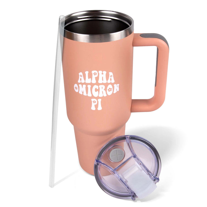 Alpha Omicron Pi 40oz Tumblers Alpha Omicron Pi 40oz Tumblers