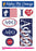 Alpha Phi Omega Americana Stickers Alpha Phi  Omega Americana Stickers