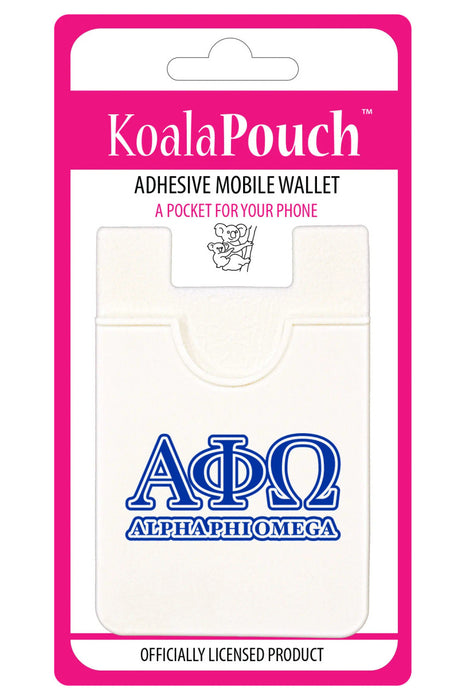 Alpha Phi Omega Koala Pouch Phone Wallet Alpha Phi Omega Koala Pouch Phone Wallet