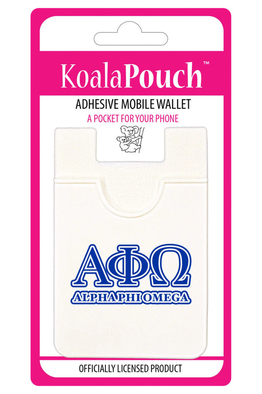 Alpha Phi Omega Alpha Phi Omega Koala Pouch Phone Wallet