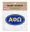 Alpha Phi Omega Oval Fraternity Car Magnet Set Of 2 Alpha Phi Omega Oval Fraternity Car Magnet Set of 2