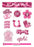 Alpha Phi Western Disco Sticker Sheet Alpha Phi Western Disco Sticker Sheet