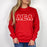 Alpha Sigma Alpha Lettered Crewneck Alpha Sigma Alpha Lettered Crewneck