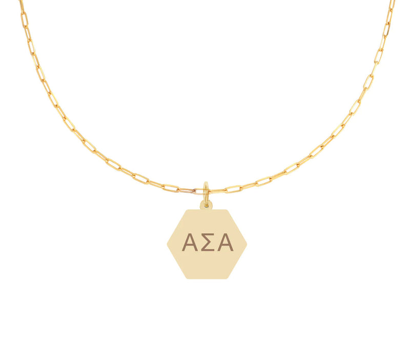 Alpha Sigma Alpha Paperclip Necklaces Alpha Sigma Alpha Paperclip Necklaces