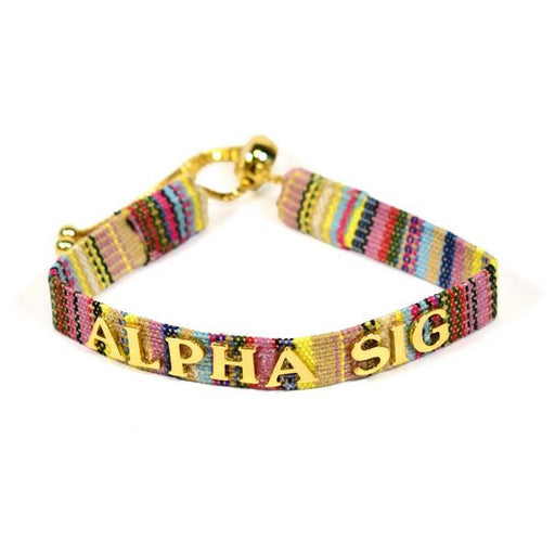 Alpha Sigma Alpha Alpha Sigma Alpha Woven Bracelet