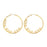 Alpha Sigma Alpha Hoop Earrings Alpha Sigma Alpha Hoop Earrings