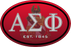 Alpha Sigma Phi Color Oval Decal Alpha Sigma Phi Color Oval Decal