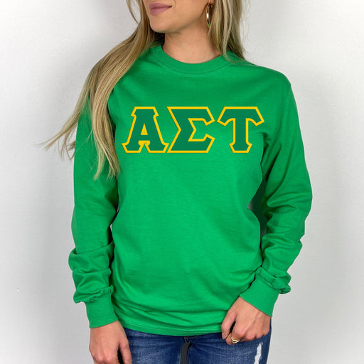 Alpha Sigma Tau Alpha Sigma Tau Lettered Crewneck