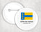 Alpha Tau Omega Flag Button Alpha Tau Omega Flag Button