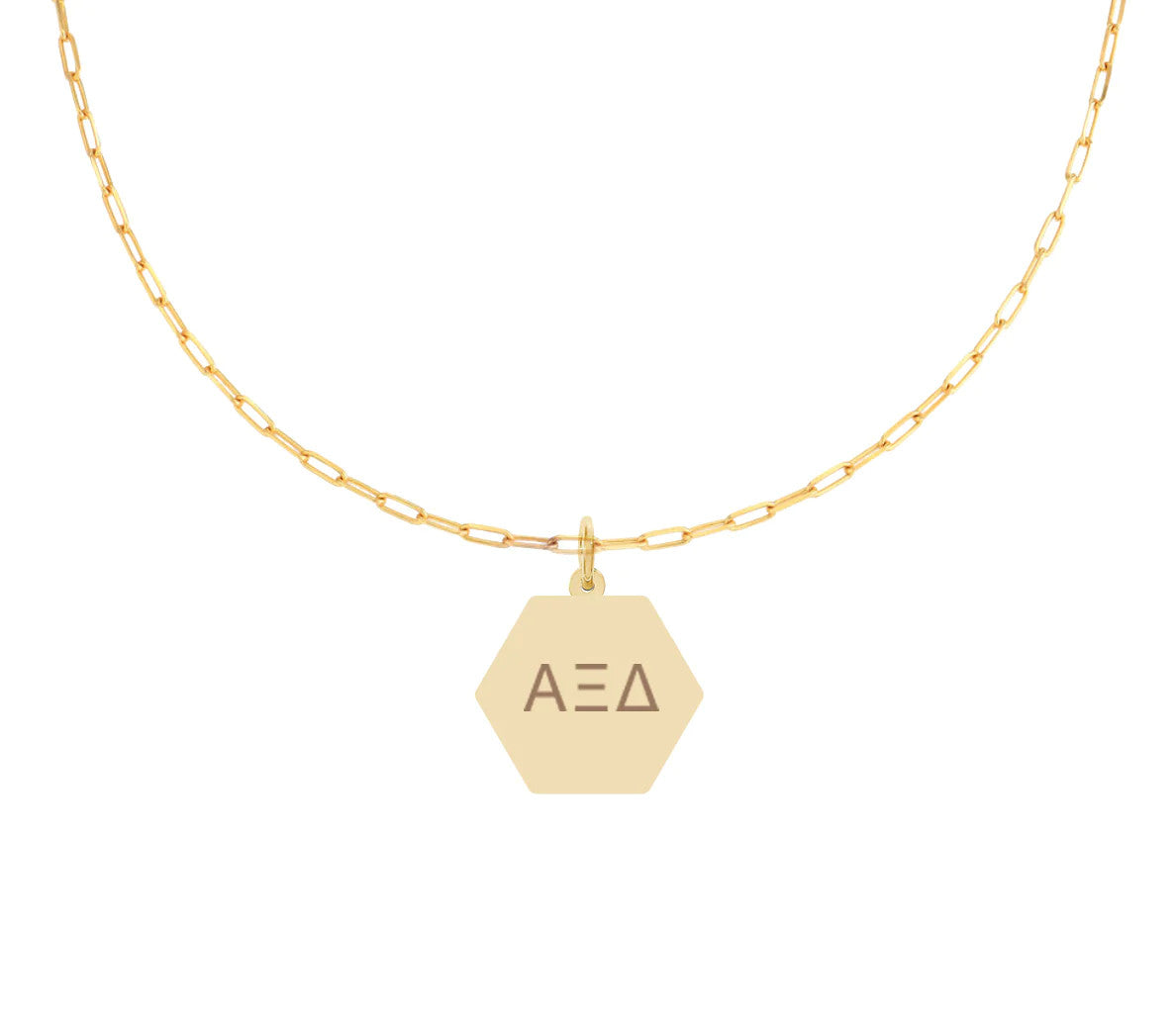 Alpha Xi Delta Paperclip Necklaces Alpha Xi Delta Paperclip Necklaces