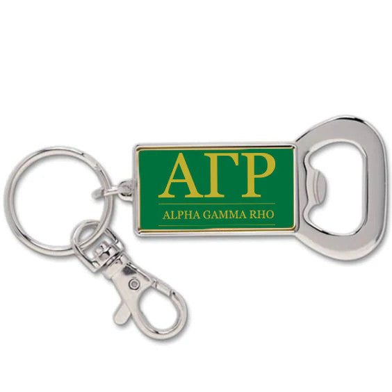 Alpha Gamma Rho Keyring Bottle Opener Alpha Gamma Rho Keyring Bottle Opener