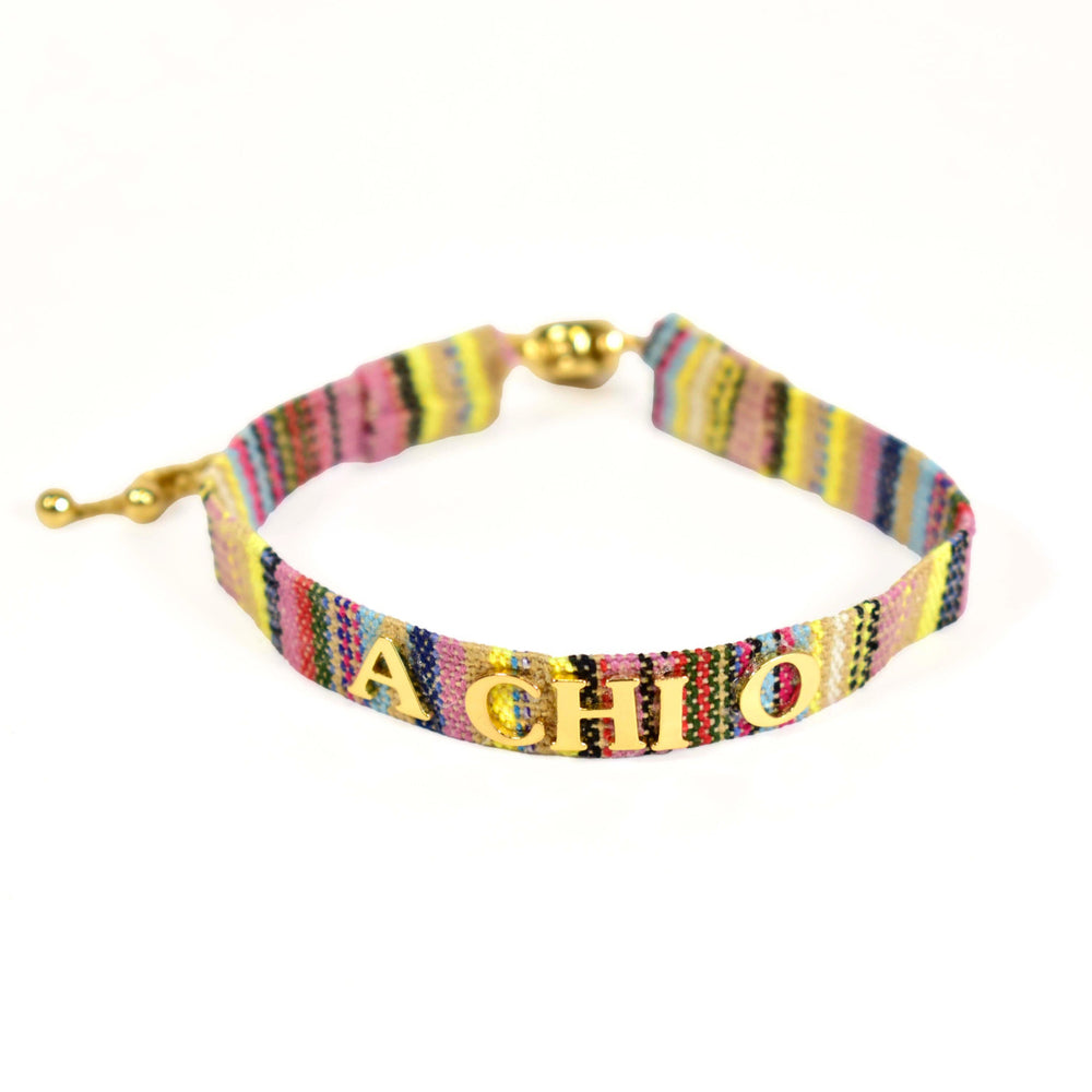 Alpha Chi Omega Woven Bracelet Alpha Chi Omega Woven Bracelet