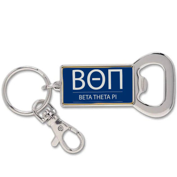 Beta Theta Pi Keyring Bottle Opener Beta Theta Pi Keyring Bottle Opener