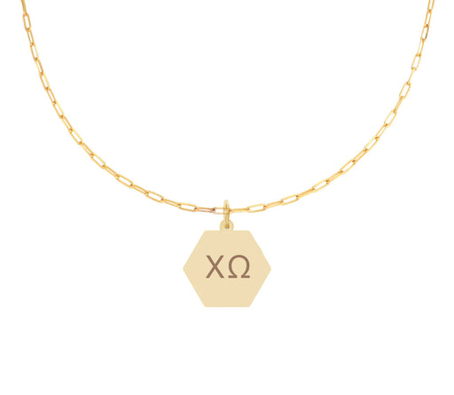 Jewelry Chi Omega Paperclip Necklaces