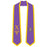 Discount Chi Psi Greek 2 Tone Lettered Graduation Sash Stole DISCOUNT-Chi Psi Greek 2 Tone Lettered Graduation Sash Stole