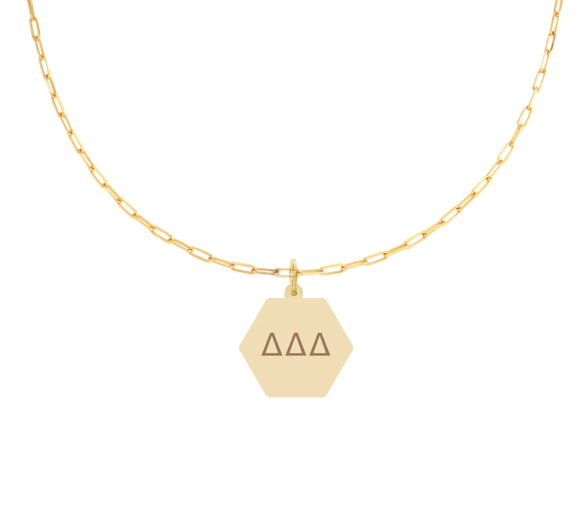 Delta Delta Delta Paperclip Necklaces Delta Delta Delta Paperclip Necklaces