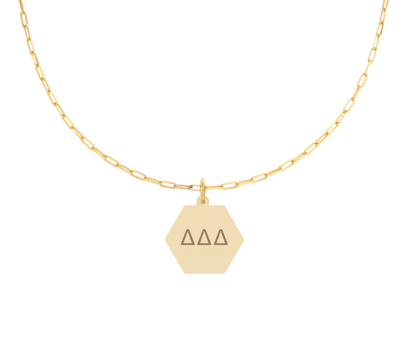 Delta Delta Delta Paperclip Necklaces Delta Delta Delta Paperclip Necklaces