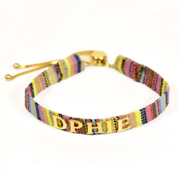 Delta Phi Epsilon Woven Bracelet Delta Phi Epsilon Woven Bracelet